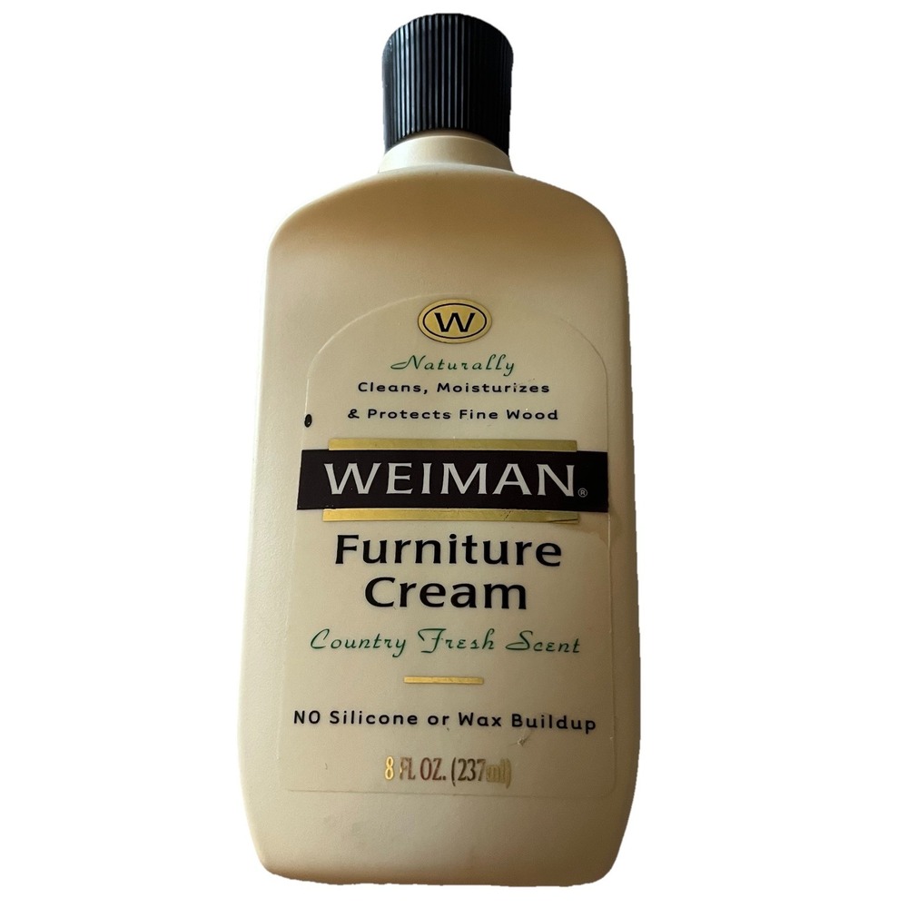 Weiman Furniture Cream Cleaner Country Fresh Scent Discontinued UVX 15